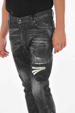 16cm Distressed TIDY BIKER Jeans