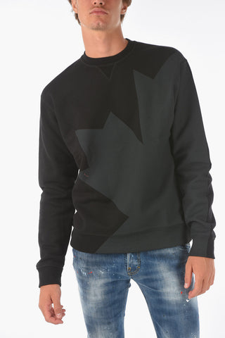 Two-Tone Printed COOL FIT Sweatshirt