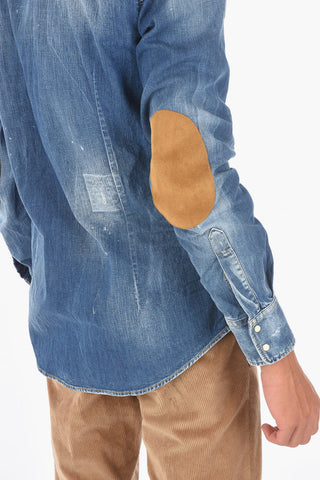 Denim DEAN B.D Shirt with Snap Buttons