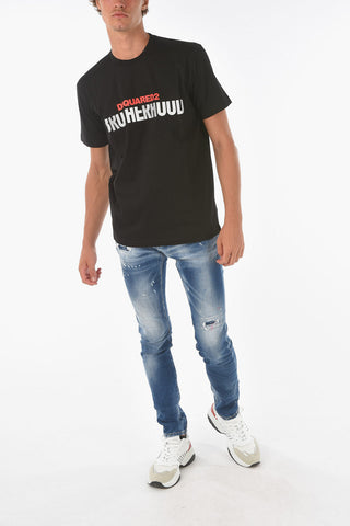 Logo-Embossed COOL FIT Crew-Neck T-Shirt