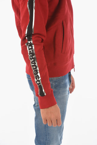 Felpa CLASSIC RAGLAN FIT con Zip e Bande Laterali