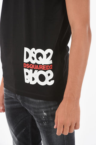 Crew-Neck COOL FIT T-Shirt With Print