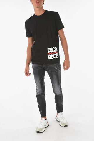 Crew-Neck COOL FIT T-Shirt With Print
