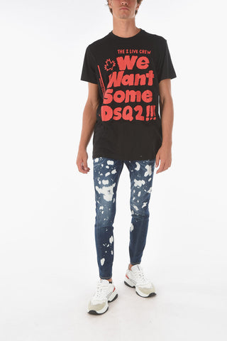printed CIGARETTE FIT t-shirt
