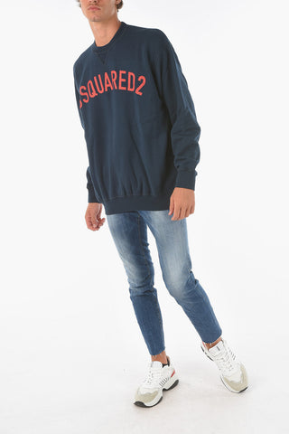 crew-neck  COLLEGE FIT sweatshirt
