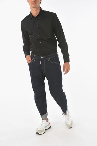 19cm cuffed hem WORK WEAR jeans