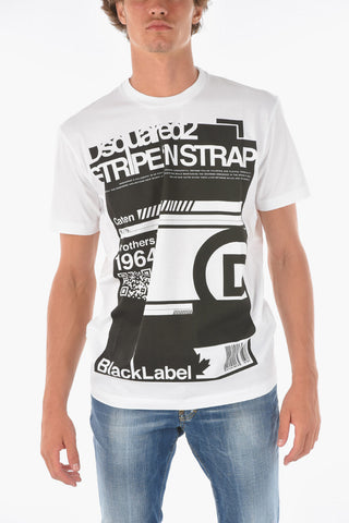 Printed COOL FIT Crew-Neck T-Shirt