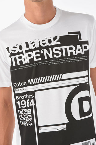 Printed COOL FIT Crew-Neck T-Shirt