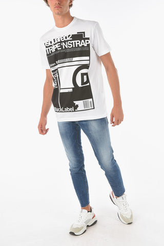 Printed COOL FIT Crew-Neck T-Shirt