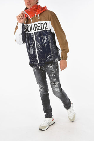 Maxi Logo Jacket with Removable Hood