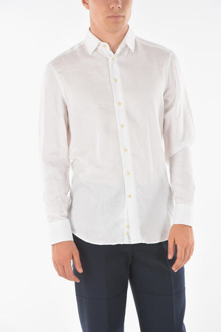ETRO BENESSERE Camicia Jacquard con Motivo Paisley