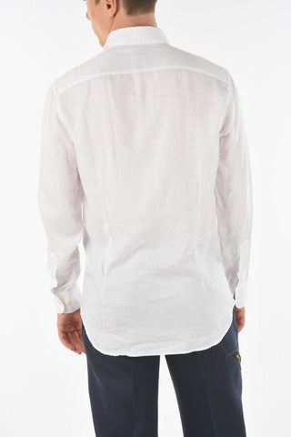ETRO BENESSERE Camicia Jacquard con Motivo Paisley