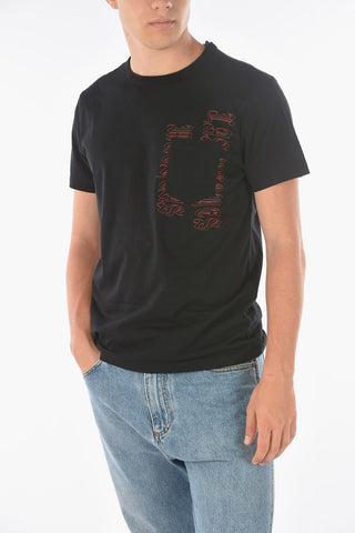 T-Shirt Girocollo ARES con Taschino
