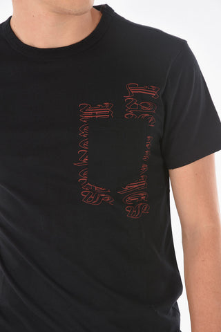 T-Shirt Girocollo ARES con Taschino