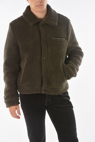 Breast-pocket ALS Shearling Jacket