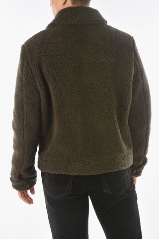 Breast-pocket ALS Shearling Jacket