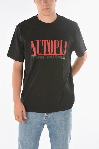 Crew Neck NINETY Cotton T-Shirt