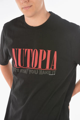 Crew Neck NINETY Cotton T-Shirt