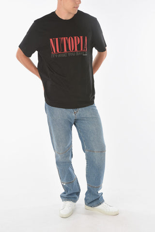 Crew Neck NINETY Cotton T-Shirt