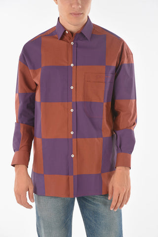 Oversized LA CHEMISE TOUTOU Checkered Shirt