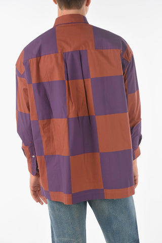 Oversized LA CHEMISE TOUTOU Checkered Shirt