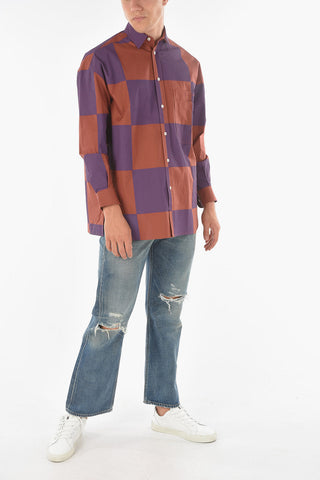 Oversized LA CHEMISE TOUTOU Checkered Shirt