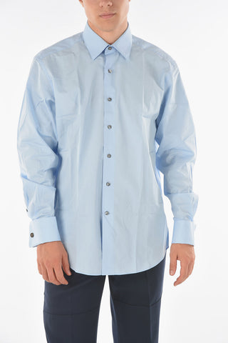 Standard Collar Cotton Business Shirt