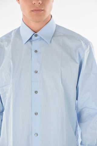 Standard Collar Cotton Business Shirt