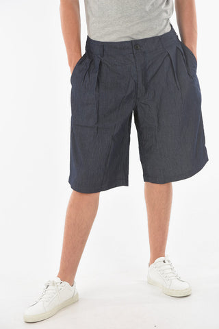 SHIRT Shorts a 2 Pinces in Cotone