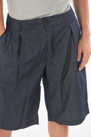 SHIRT Shorts a 2 Pinces in Cotone