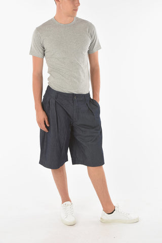 SHIRT Shorts a 2 Pinces in Cotone
