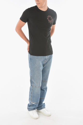 T-Shirt Girocollo CEREMONY con Stampa