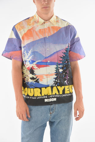 Printed Cotton COURMAYEUR Shirt