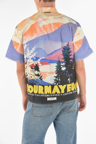 Printed Cotton COURMAYEUR Shirt
