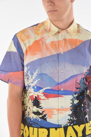 Printed Cotton COURMAYEUR Shirt
