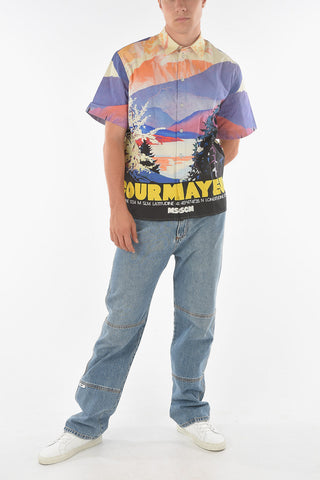 Printed Cotton COURMAYEUR Shirt