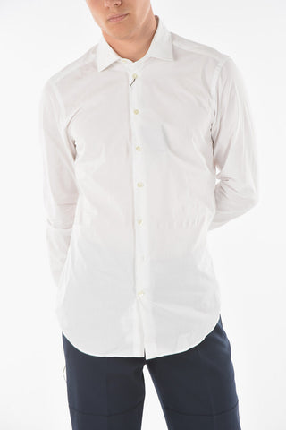 Camicia Jacquard con Motivo Paisley