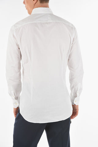 Camicia Jacquard con Motivo Paisley