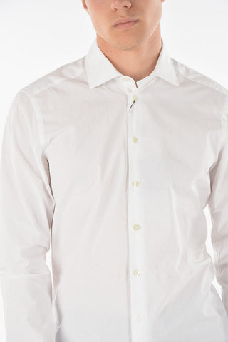 Camicia Jacquard con Motivo Paisley