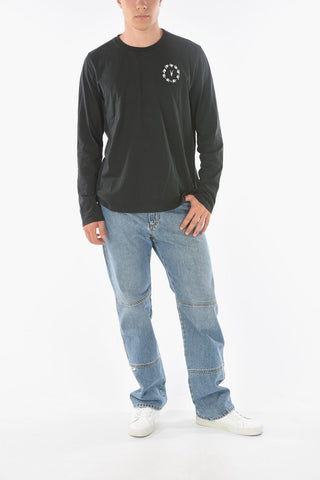 Printed BUNCH BRACE Long-sleeve T-shirt