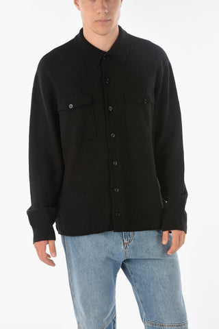Over Shirt LORI in Misto Lana con Doppio Taschino