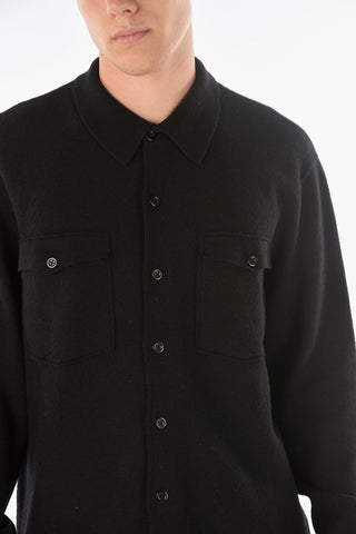 Over Shirt LORI in Misto Lana con Doppio Taschino