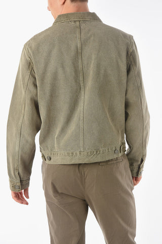 Ribbed Collar TERREL Denim Jacket