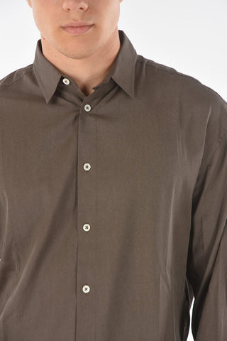 Standard Collar LA CHEMISE NOTTE Asymmetrical Shirt