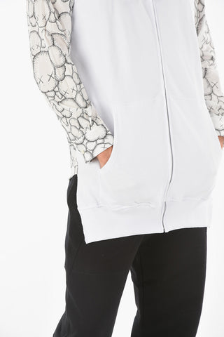 SHIRT Printed X KAWS Sweatshirt with Cotton-poplin Sleeves