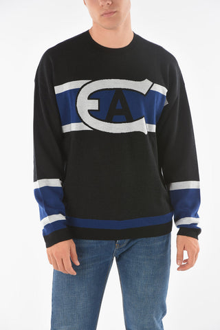 EMPORIO RECREATE Crew Neck Virgin Wool Pullover