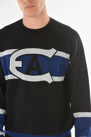 EMPORIO RECREATE Crew Neck Virgin Wool Pullover