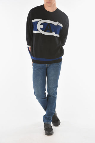 EMPORIO RECREATE Crew Neck Virgin Wool Pullover