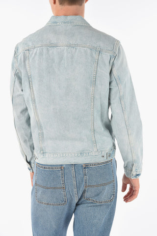 Giubbotto SAGAR in Denim Lavaggio Chiaro