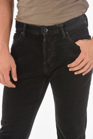 Corduroy DEAN CORD Chino Pants with Belt Loops